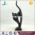 Qualitäts-Großhandelsreizende schwarze Katze keramische Hauptdekor